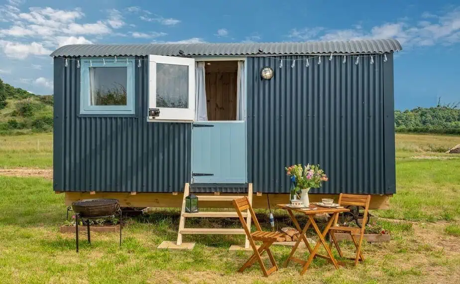 Saltmarsh Hut in North Norfolk